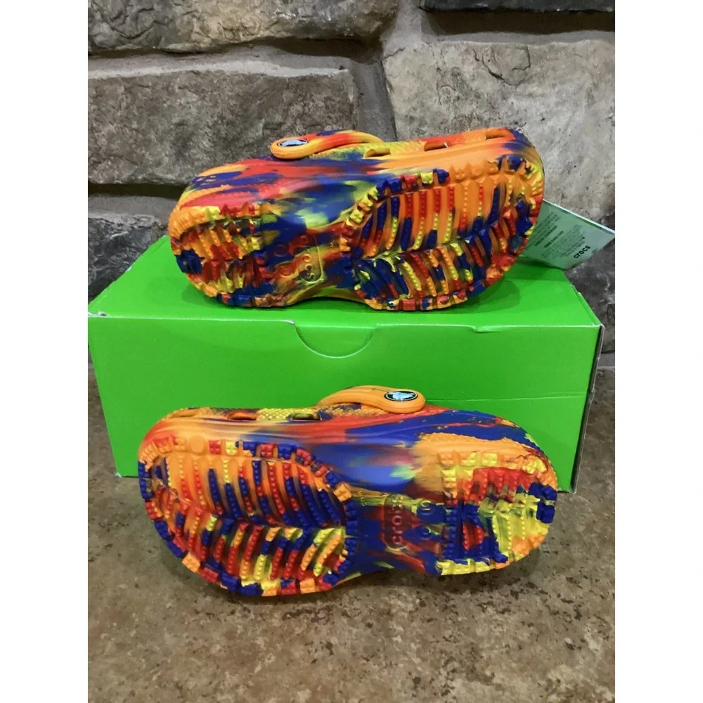 CROCS classic marbled